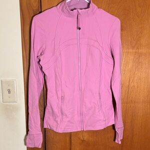 lululemon Luon Define Jacket Size 8 Dahlia Mauve